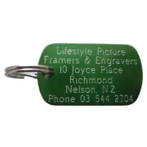 Custom Engraving of Trophies and Gifts Engraved Luggage Tags
