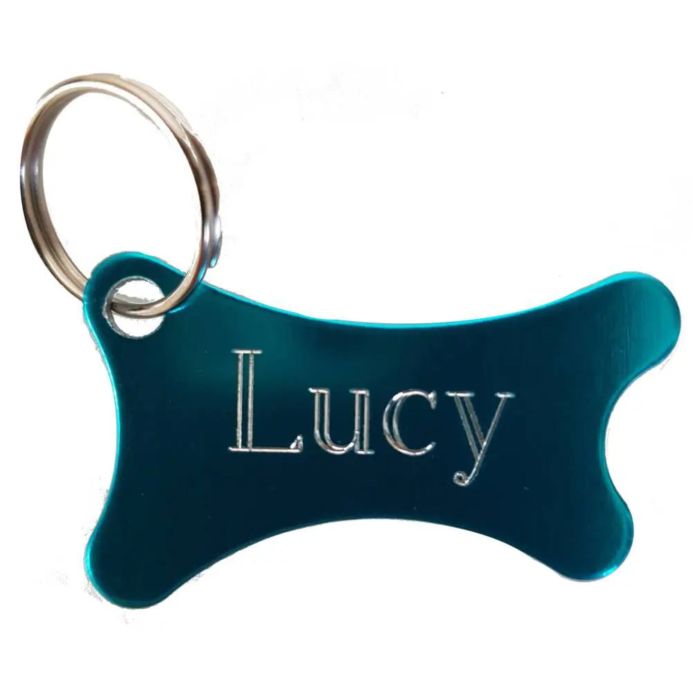 Engraved Bone Name Tag