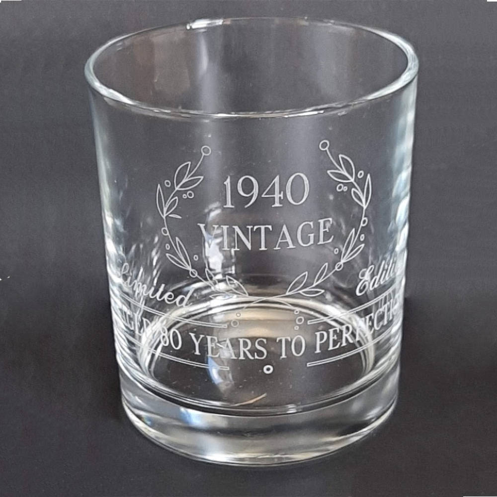 Winston Whiskey Glass