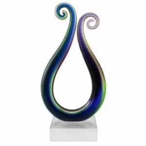 Custom Engraving of Trophies and Gifts Double Koru Award