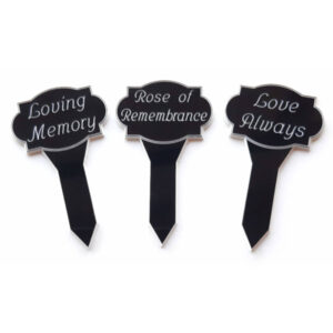 Custom Engraving of Trophies and Gifts Engraved Plant Markers