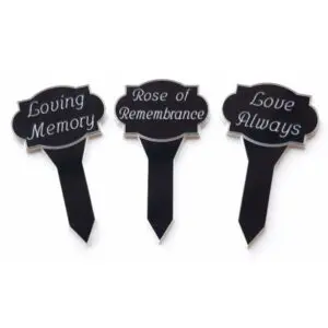 Custom Engraving of Trophies and Gifts Engraved Plant Markers