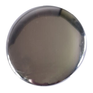 Custom Engraving of Trophies and Gifts Silver Plated Round Brooch