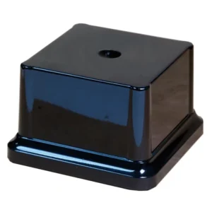 Custom Engraving of Trophies and Gifts Square Weighted Plastic Base